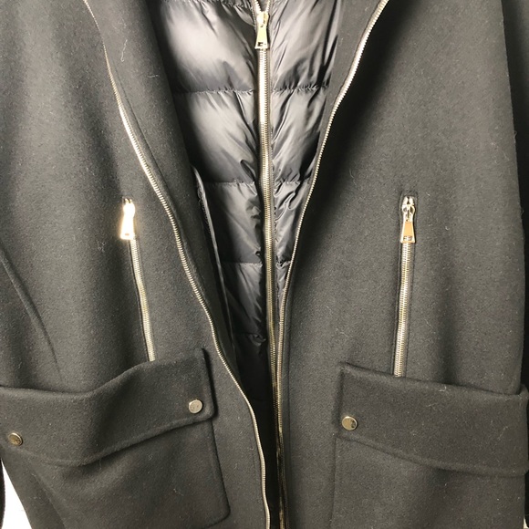 Moncler Acanthus Wool & Cashmere Coat Down - Picture 6 of 8